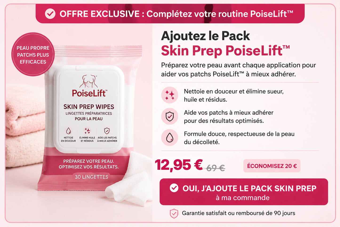 Skin Prep PoiseLift™ - IL